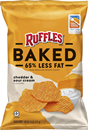 Ruffles Baked Cheddar & Sour Cream Potato Crisps