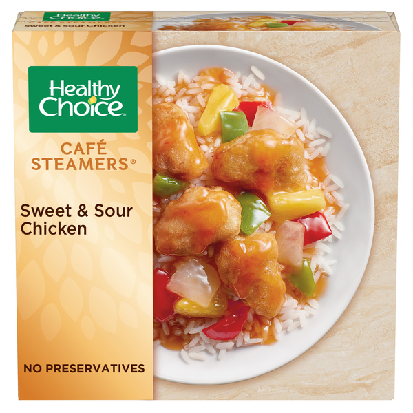 Healthy Choice Café Steamers Sweet & Sour Chicken Frozen Meal | Hy