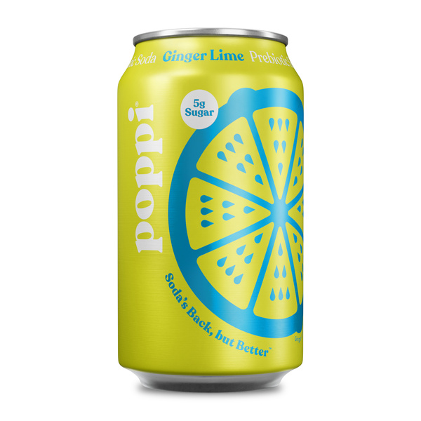 Poppi Prebiotic Soda, Ginger Lime | Hy-Vee Aisles Online Grocery