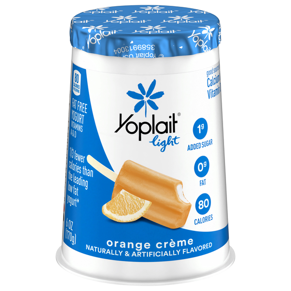 Yoplait Light Orange Creme Fat Free Yogurt | Hy-Vee Aisles Online